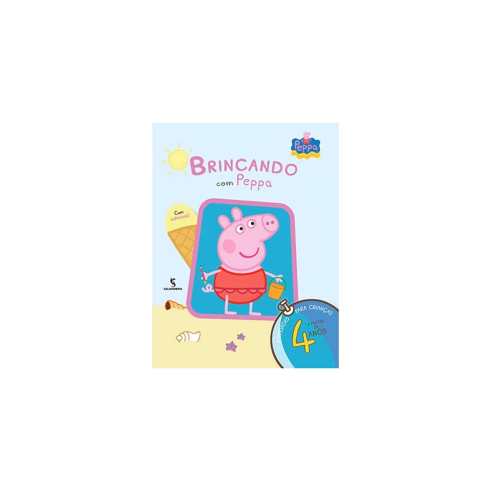 Livro: Brincando com Peppa - a partir de 4 anos