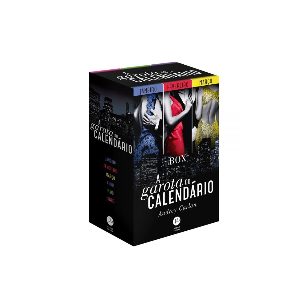 Livro - Box A Garota do Calendário (janeiro/ Junho)