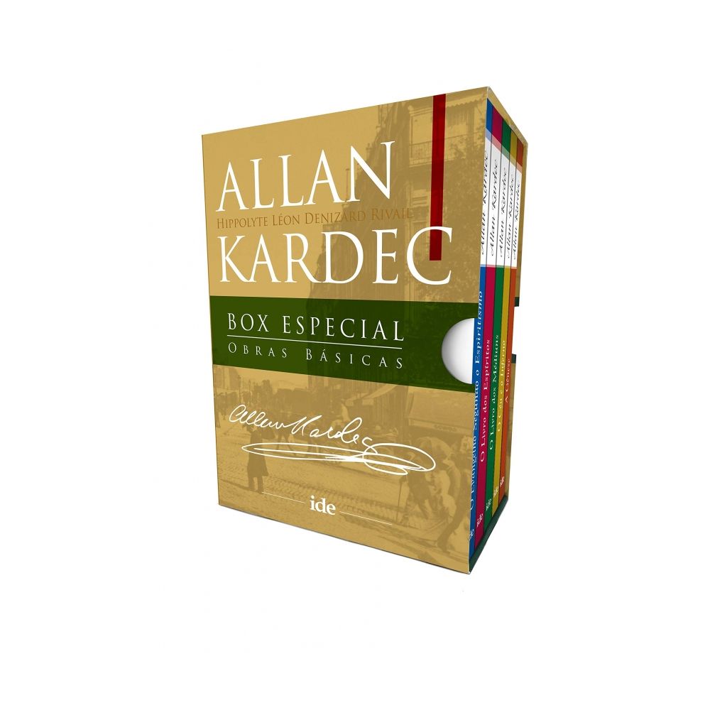 Box: Especial 5 Volumes - Allan Kardec 