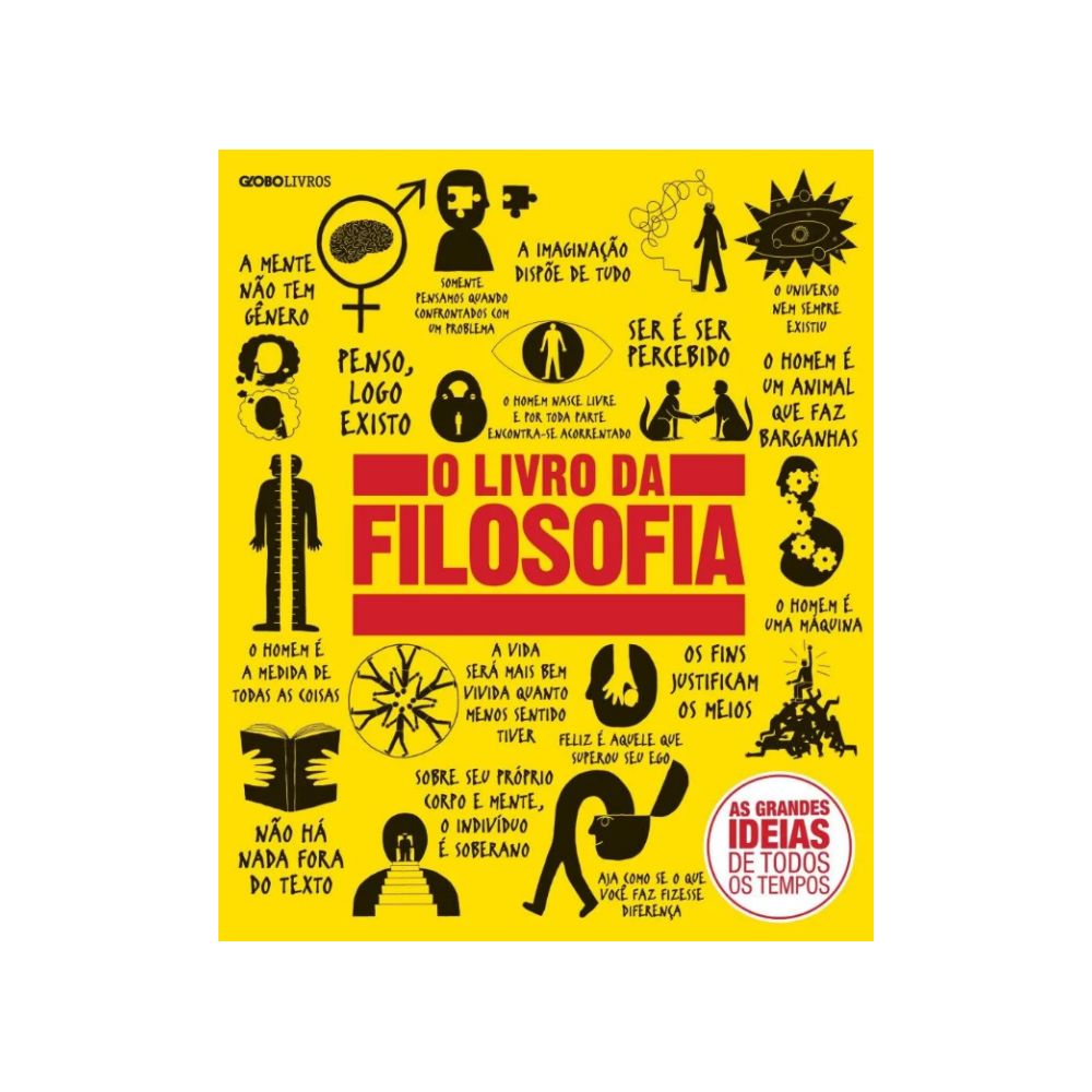 Livro - O Livro da Filosofia - Col. Grandes Idéias - Globo Livros 