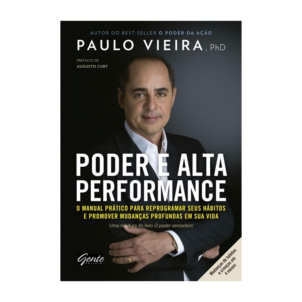 Livro: Poder e Alta Performance - Paulo Vieira 