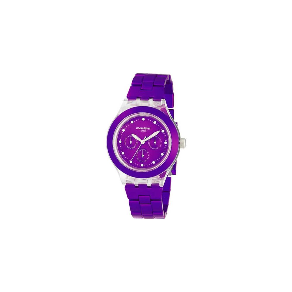 Relógio Feminino de Acrílico 94147LPMEPY6 - Mondaine