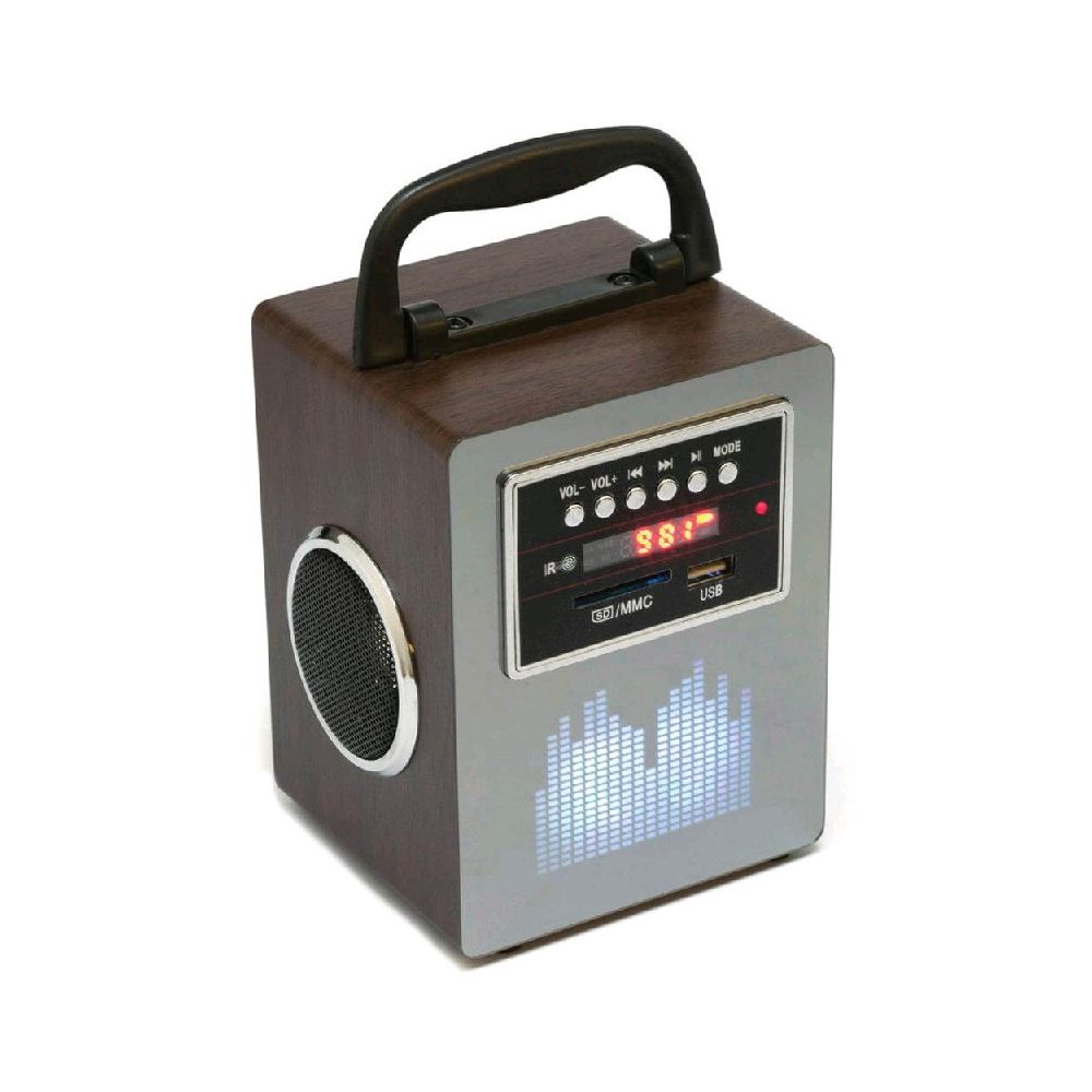 Rádio Portátil Divine FM/SD/USB Mod.4444 - Leadership

