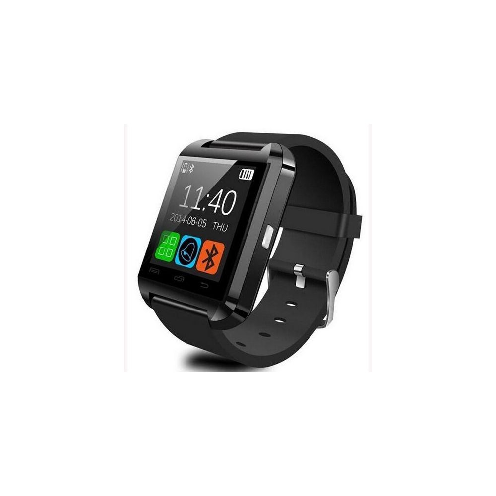 Relógio Smartwatch U8 Preto Bluetooth Android Iphone