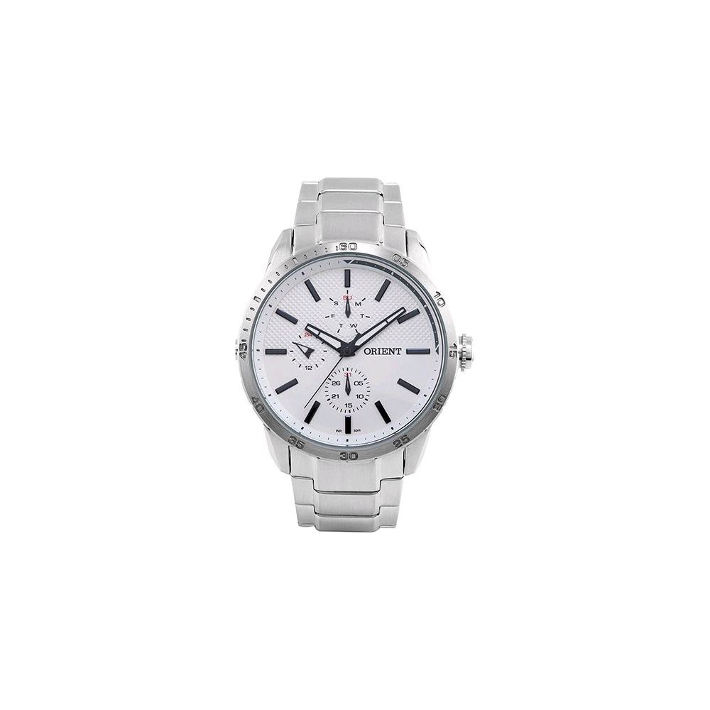 Relógio Masculino Orient Multifunção Prata MBSSM044 S1SX - Orient