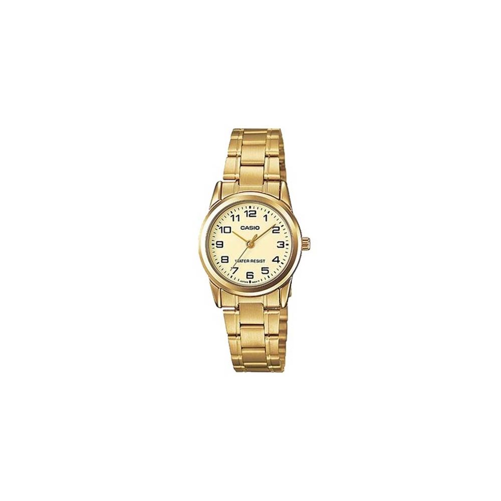 Relógio Analógico Feminino LTPV001G9BUDF Dourado - Casio 