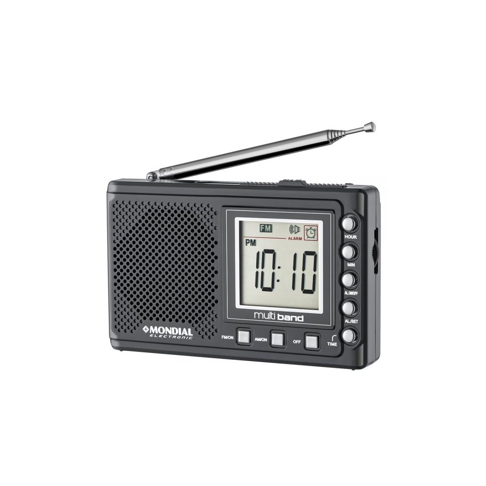 Rádio Portátil Multi Band II RP04 10 Faixas - Mondial 