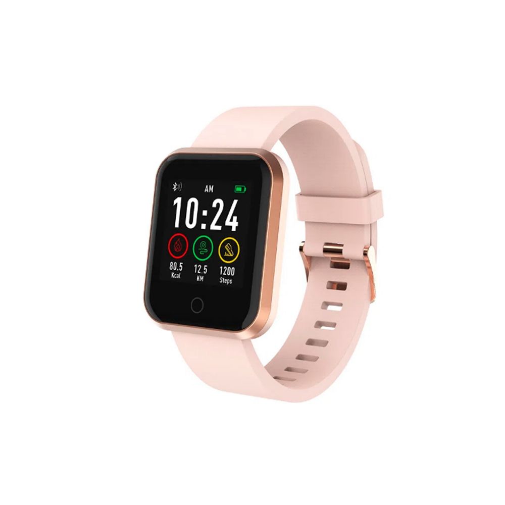 Relógio Smartwatch Roma Android IOS Rose ES268 - Multilaser