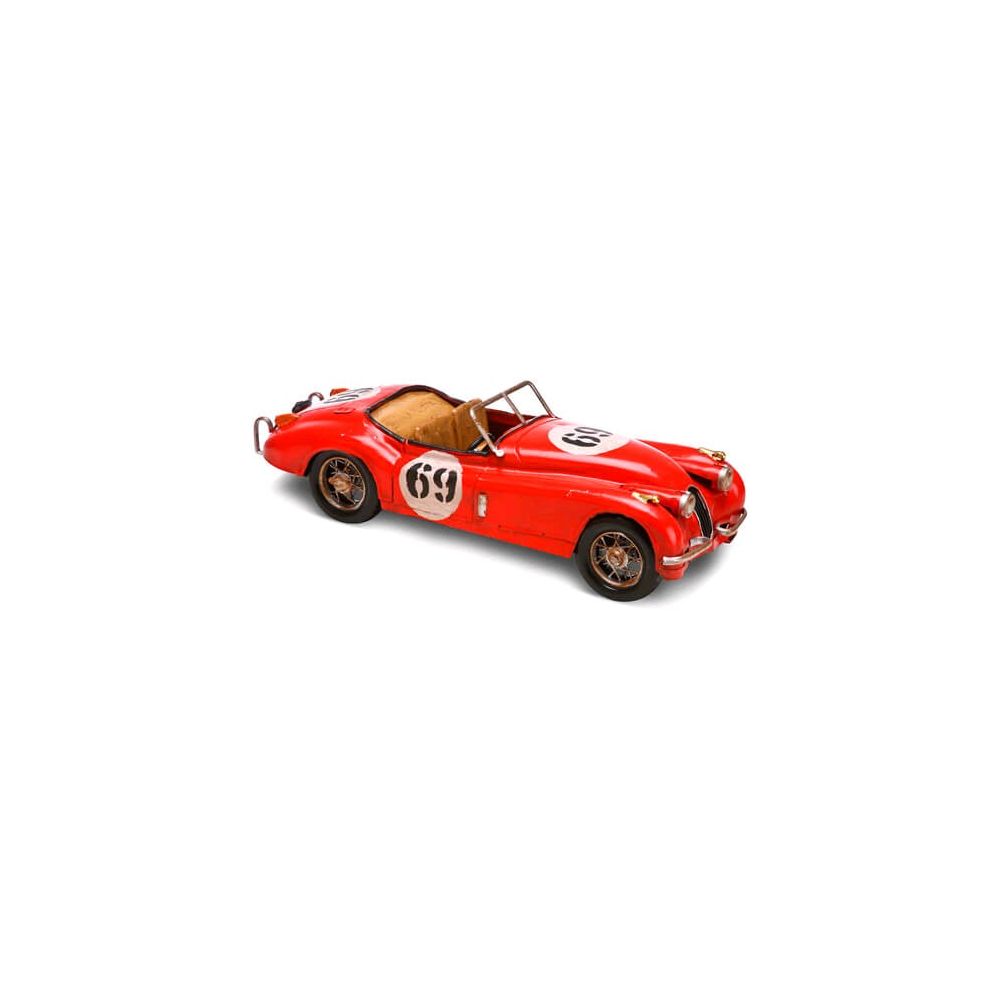 Carro Jaguar 1948 UK - Q7214-2 - Vermelho - Classic Home