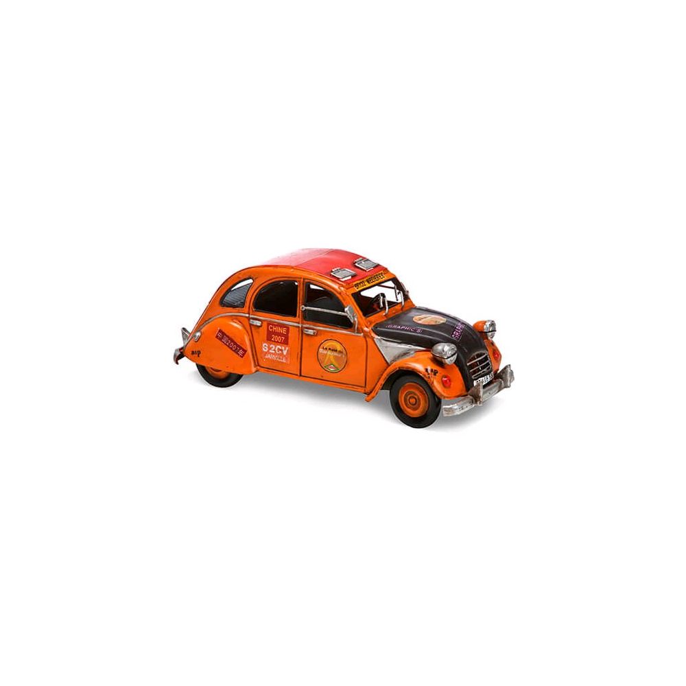 Carro 1973 Citroen - Q7309-14 - Laranja - Classic Home