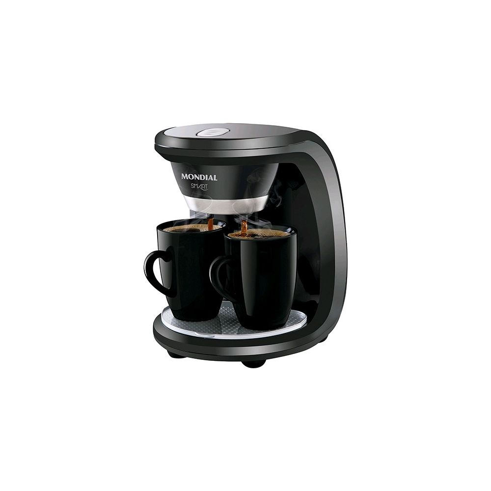 Cafeteira Elétrica Mondial Smart C-18 2 Xícaras - Mondial 