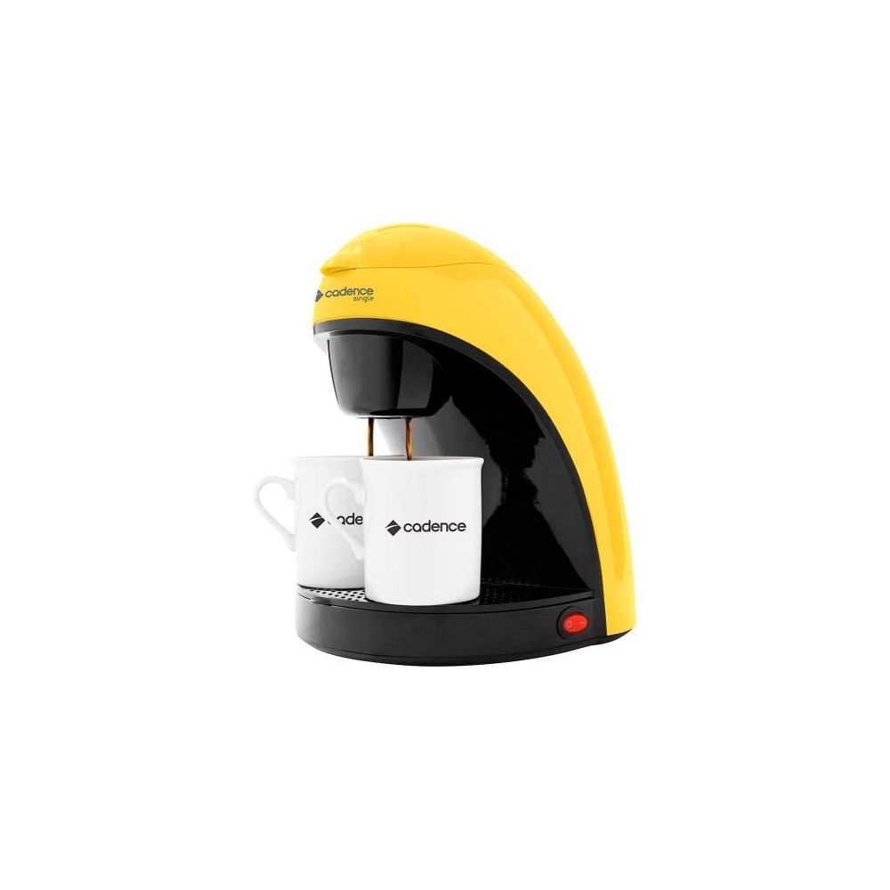 Cafeteira Elétrica Cadence Single CAF114 com 2 Xícaras - Amarelo