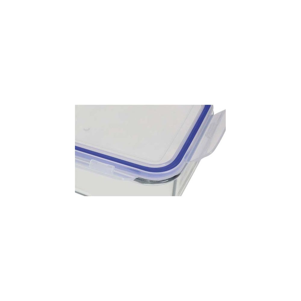 Pote Refratário Retangular Com Tampa 1.5L Glass 7774 - Mor