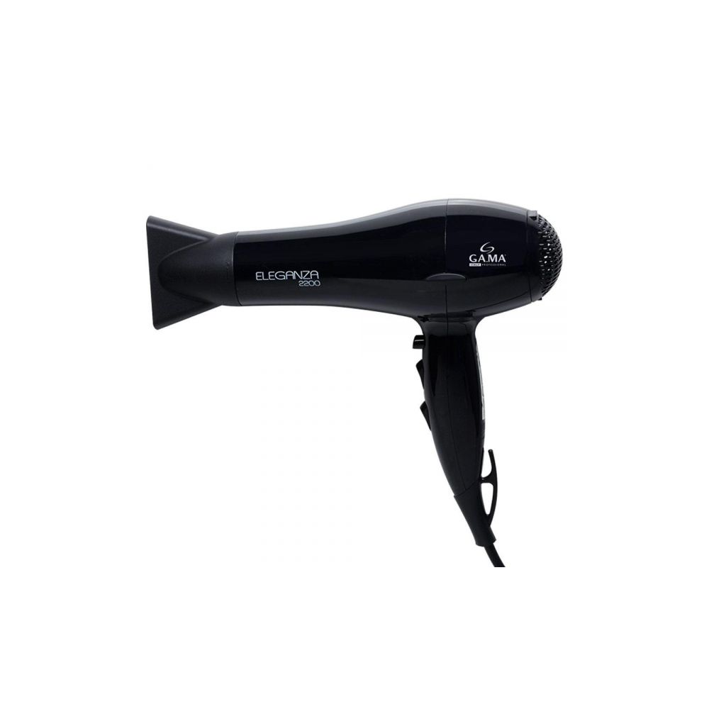 Secador de Cabelo Eleganza II Preto 2200W - Gama