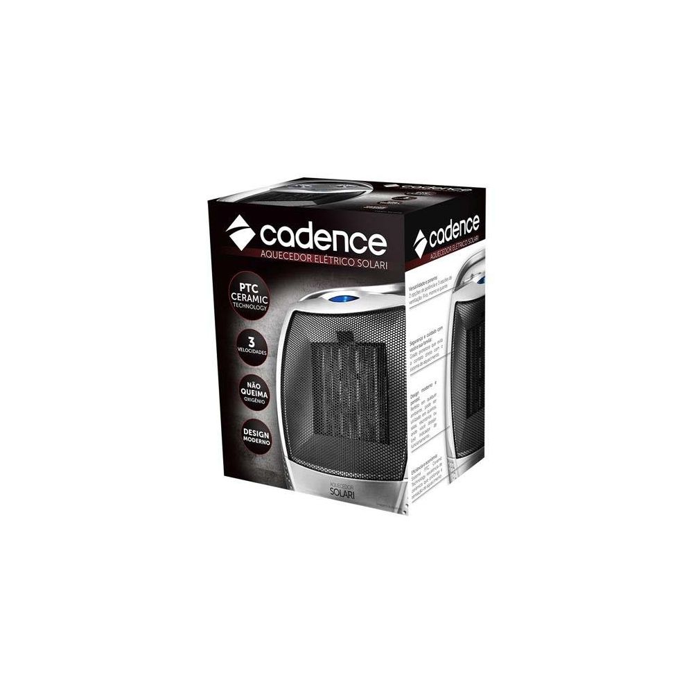 Aquecedor Elétrico Solari 1500W AQC400 220V - Cadence