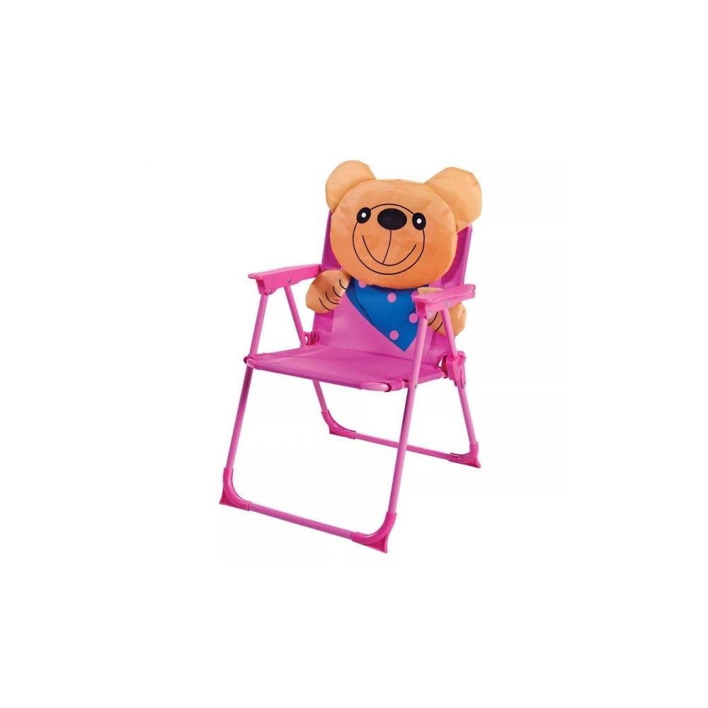 Conjunto Infantil Ursinho Mesa/Cadeira/Guarda Sol - Mor 