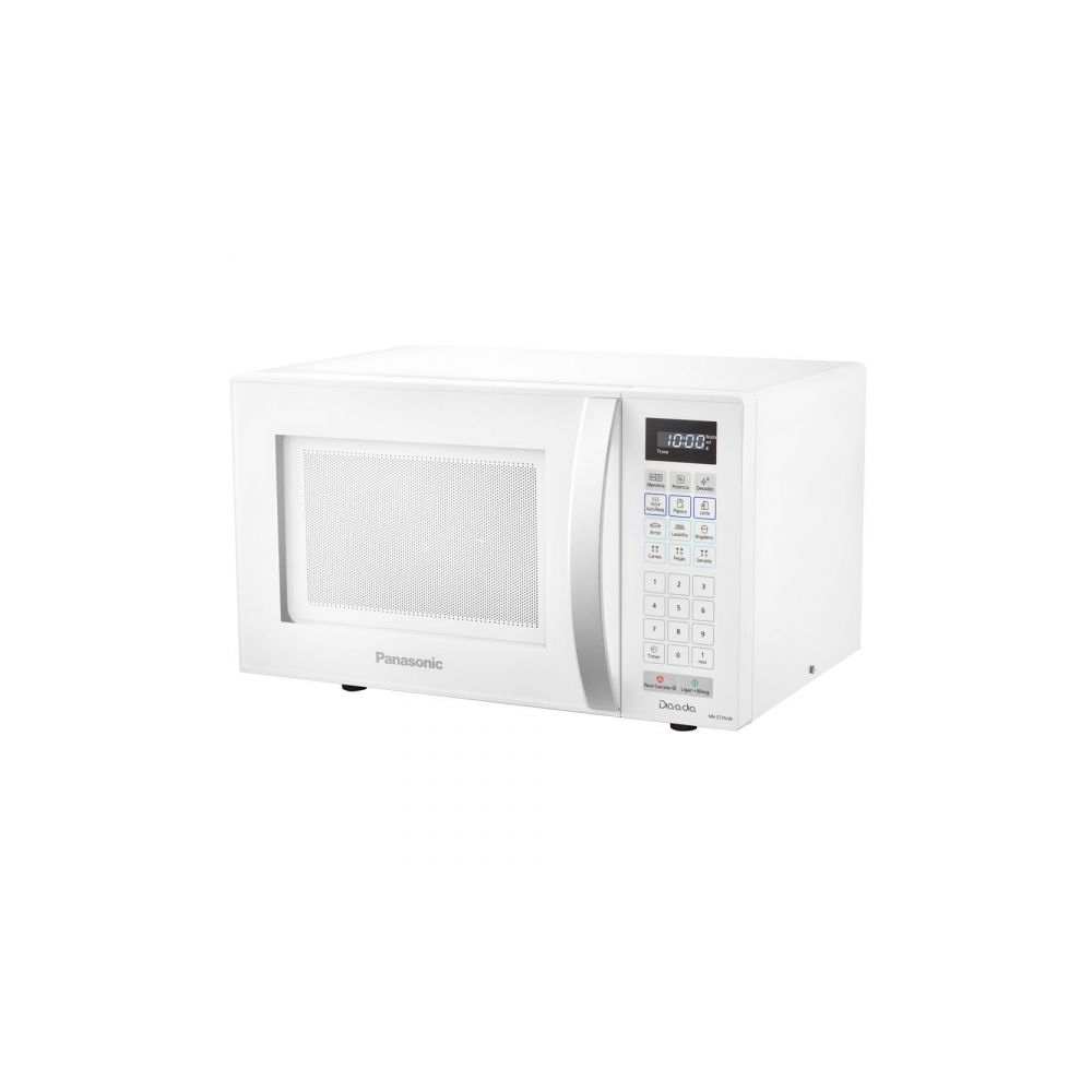 Microondas 21 Litros, 10 Níveis de Potência, Branco, ST25JW, 220V - Panasonic