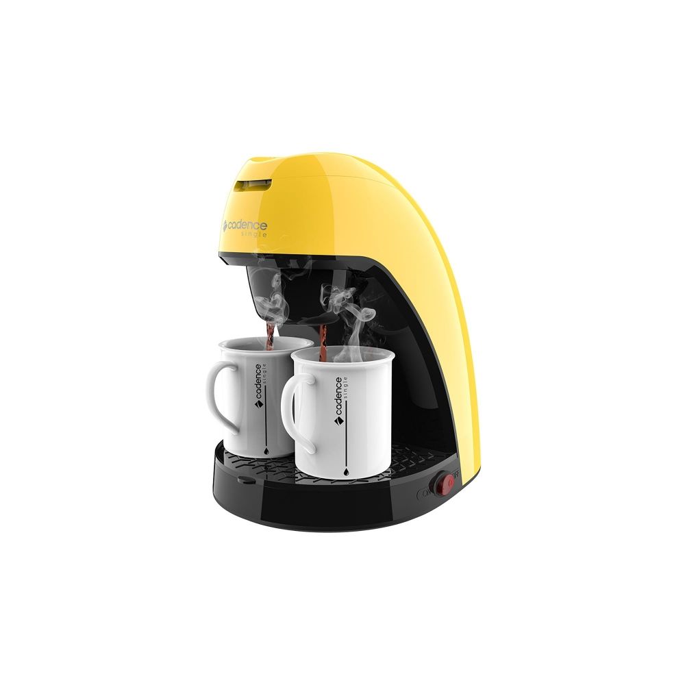 Cafeteira Elétrica Single Amarela CAF214 220V - Cadence