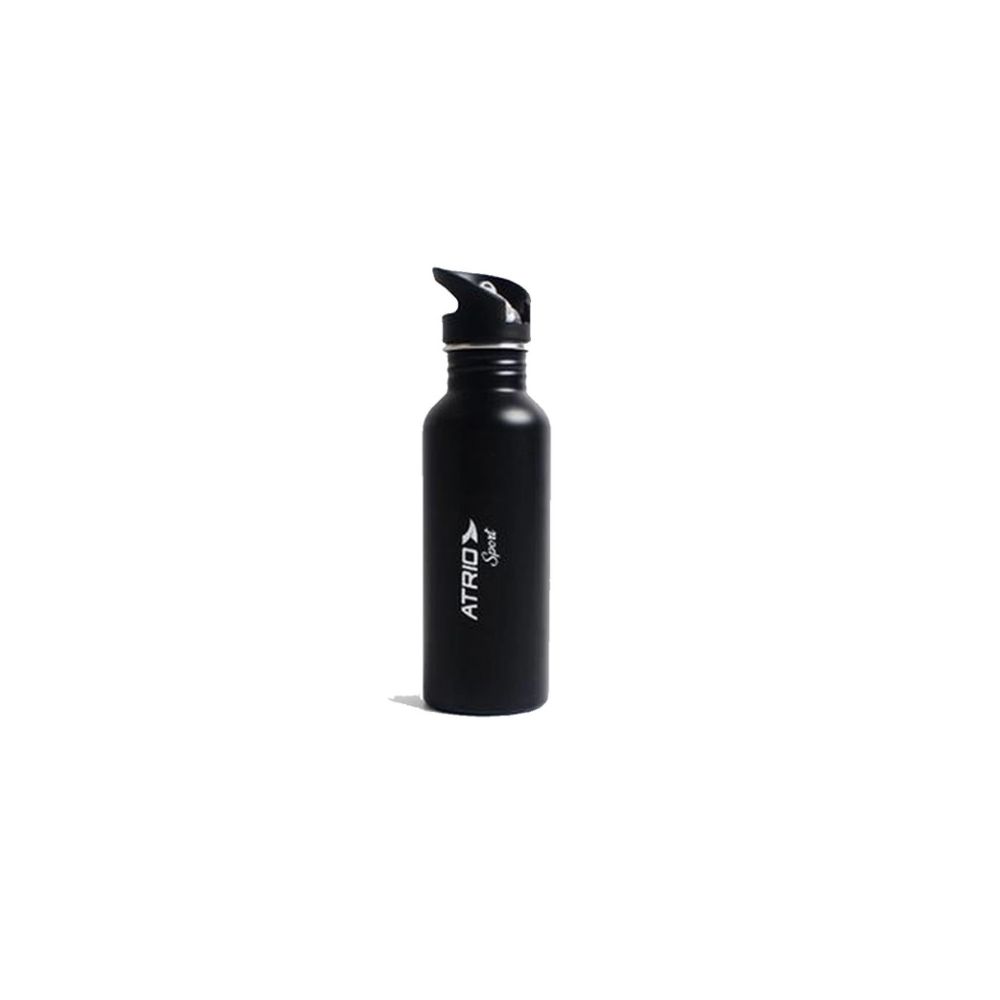 Garrafa Squeeze Preto Sport 600ml Térmica - Atrio