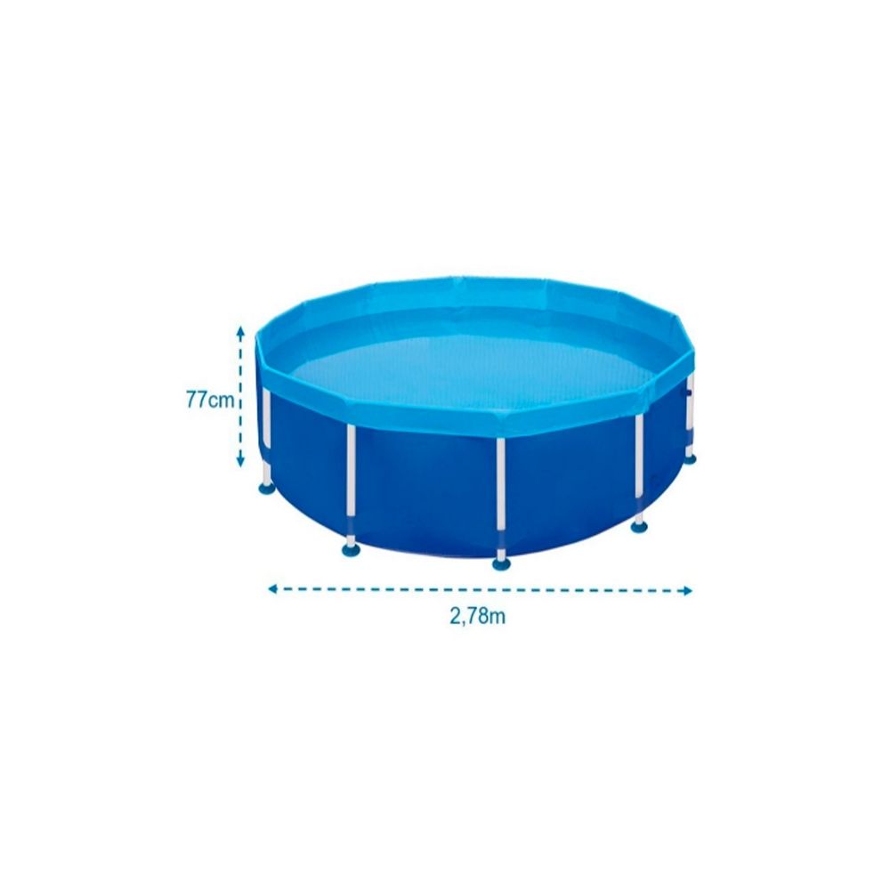 Piscina 4.500L PVC Circular Desmontável 001007 - Mor