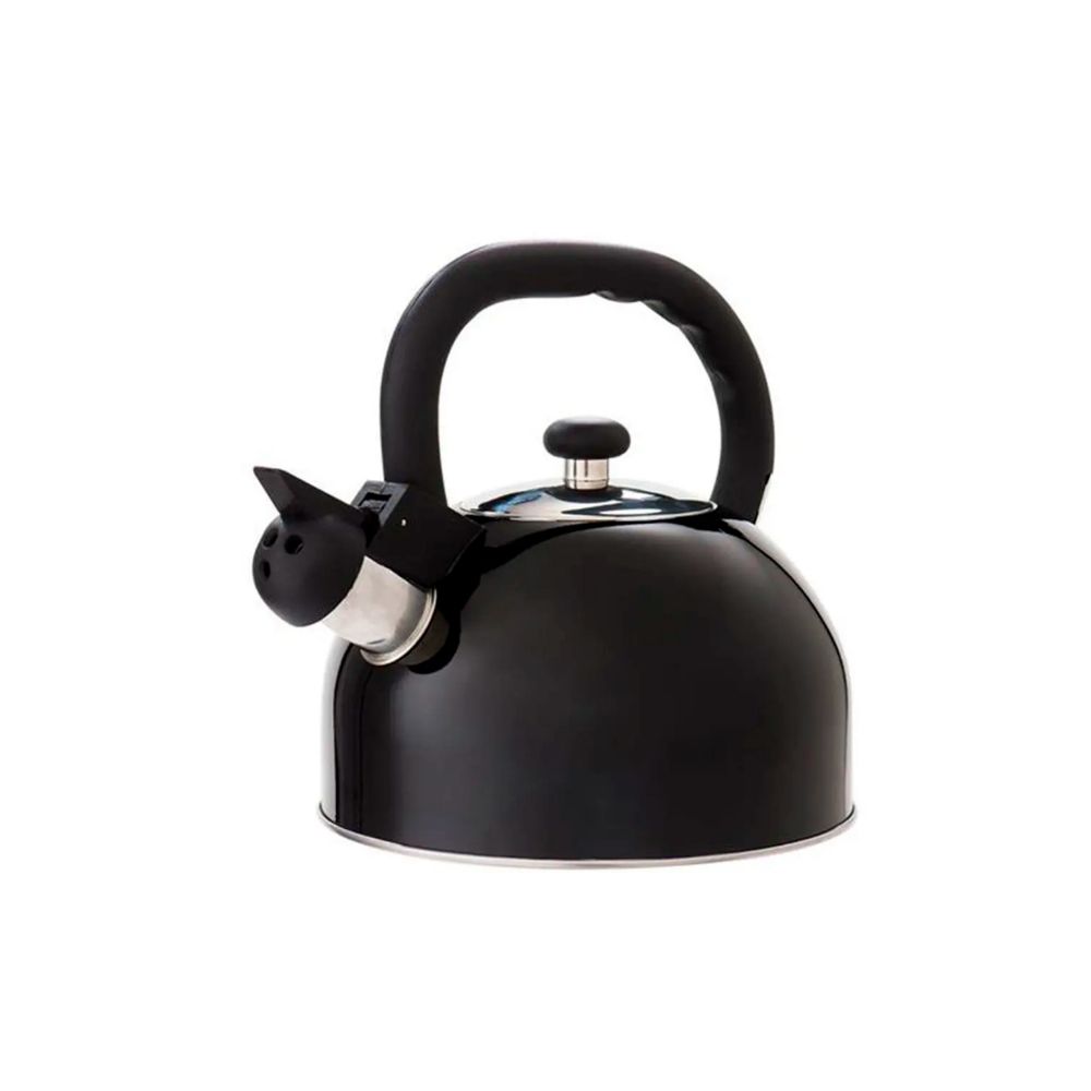 Chaleira Aço Inox 2,5L Mattina Preto 7705 - Mor