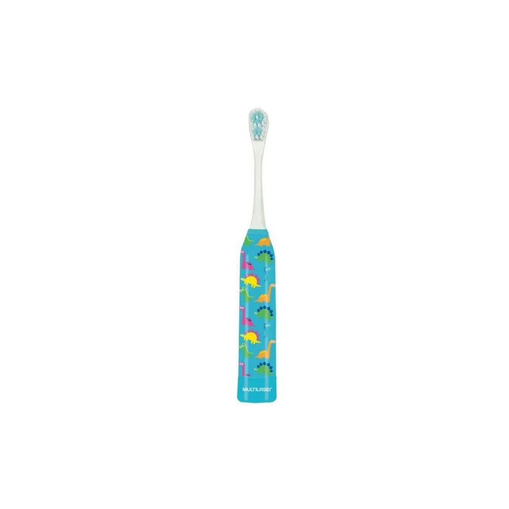 Escova Dental Infantil Elétrica Dinossauro - Multilaser