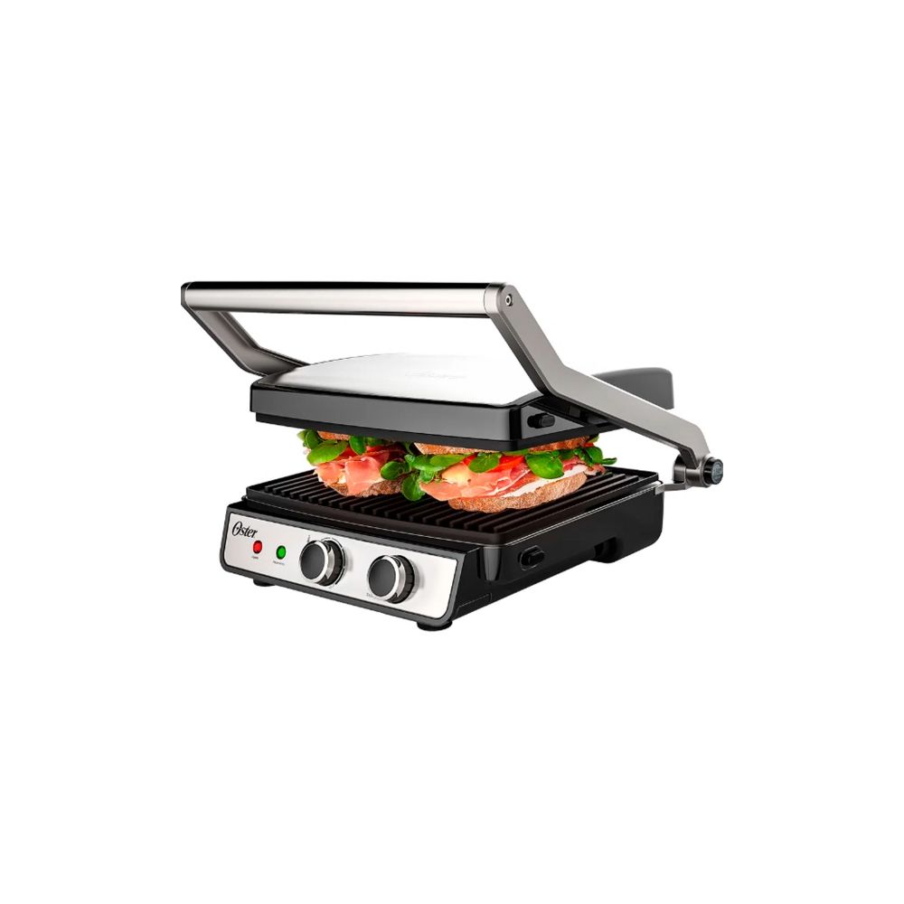 Grill Elétrico Multiuso Inox 2 em 1 OGRL660 220V - Oster