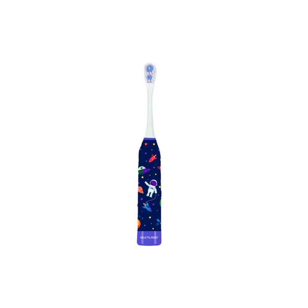 Escova Elétrica Dental Infantil Astronauta HC169 - Multilaser