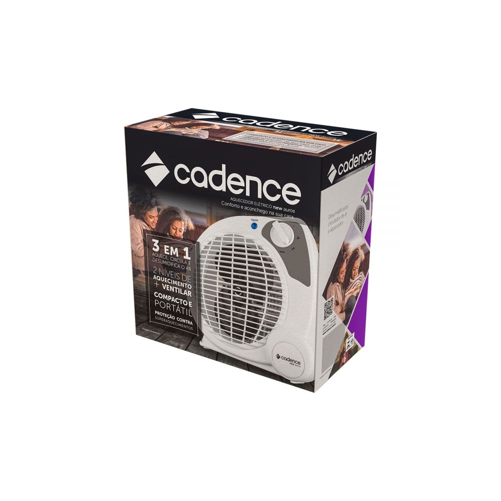 Aquecedor Termoventilador New Auros 220V AQC422 - Cadence