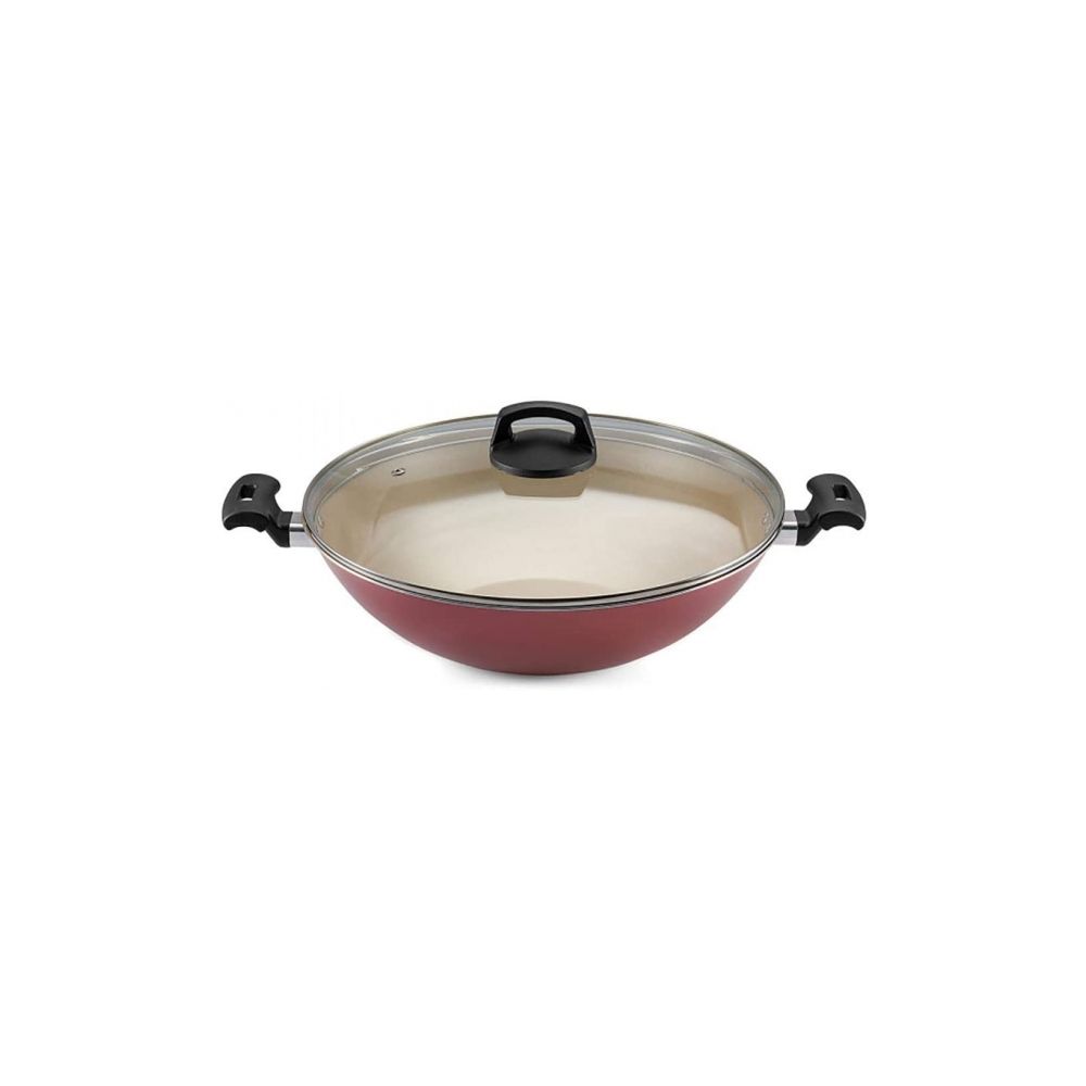 Panela Wok Antiaderente Cereja Premium - Panelux