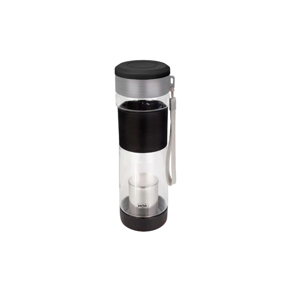 Garrafa com Infusor 550ml Preto 8050 - Mor