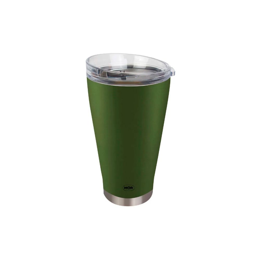 Copo Térmico de Cerveja Inox Verde 700ml 8048 - Mor