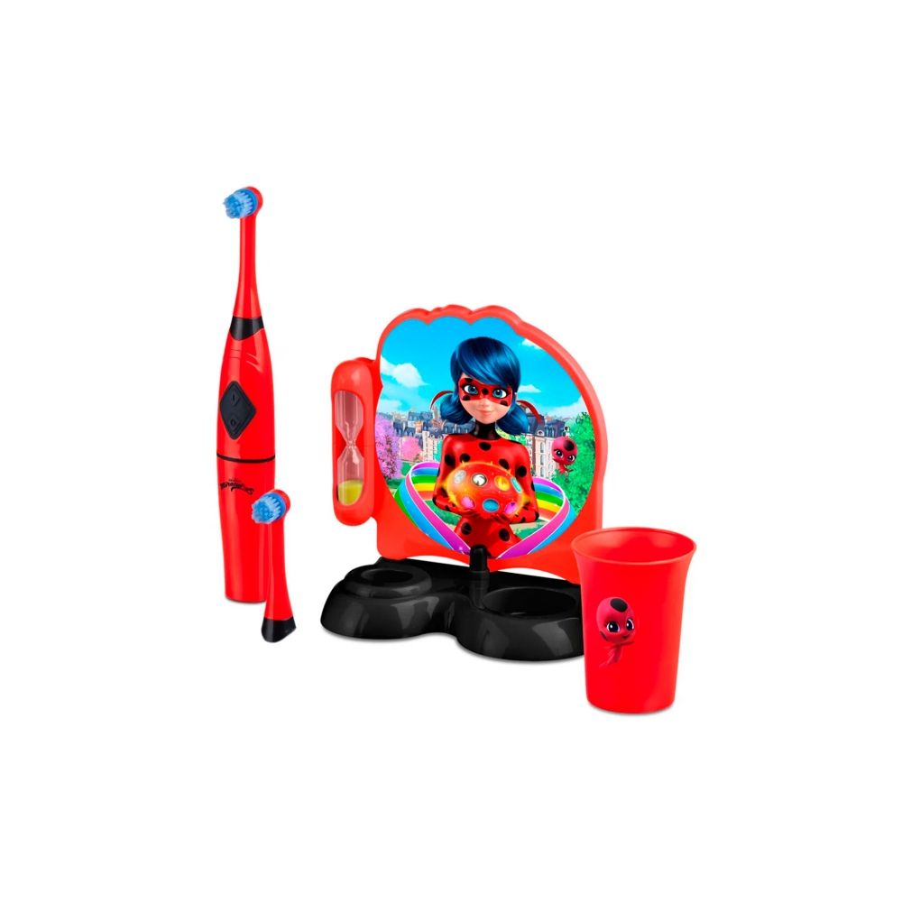 Escova Dental Rotacional Infantil Lady Bug - Multilaser