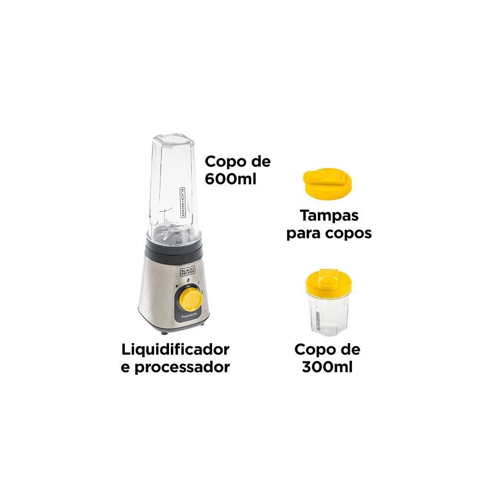 Liquidificador e processador 220V LP320-B2 - Black+Decker