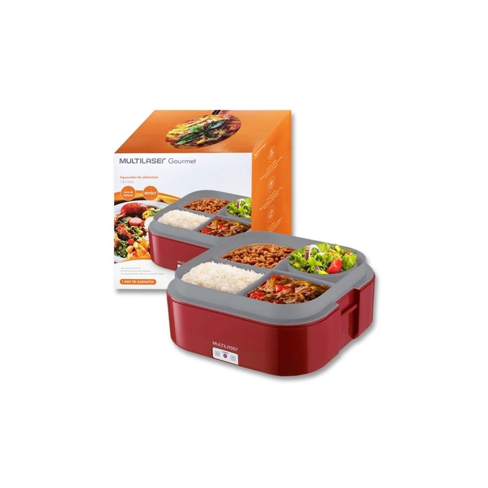 Aquecedor de Alimentos Gourmet 1,6L Bivolt - Multilaser