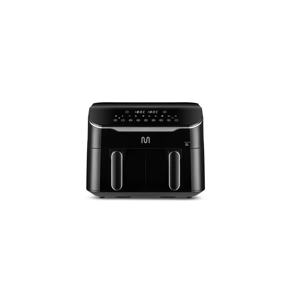Fritadeira Air Fryer Black  8L GO220 - Multilaser