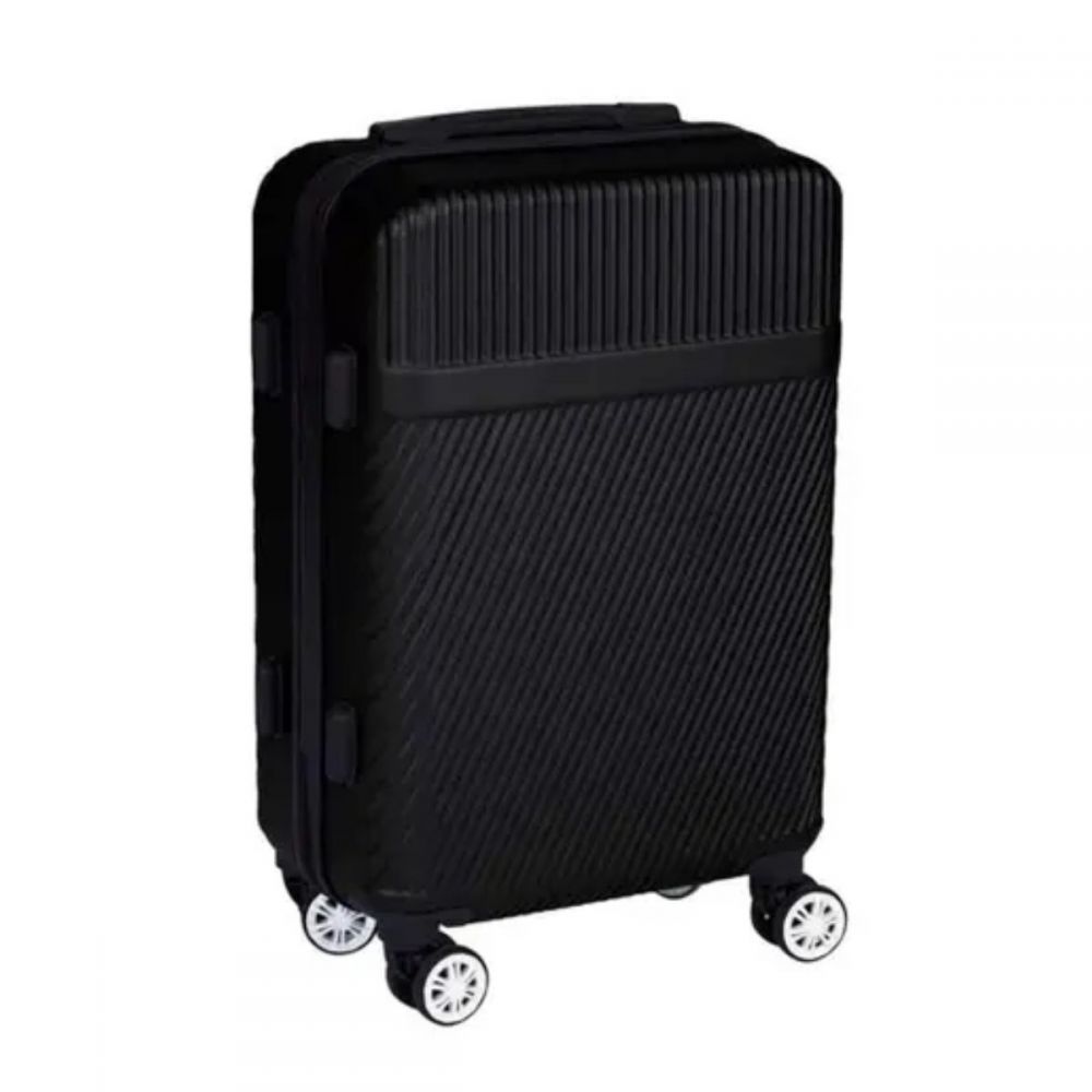 Kit Mala de Viagem 3 Peças abs Preta - Mor
