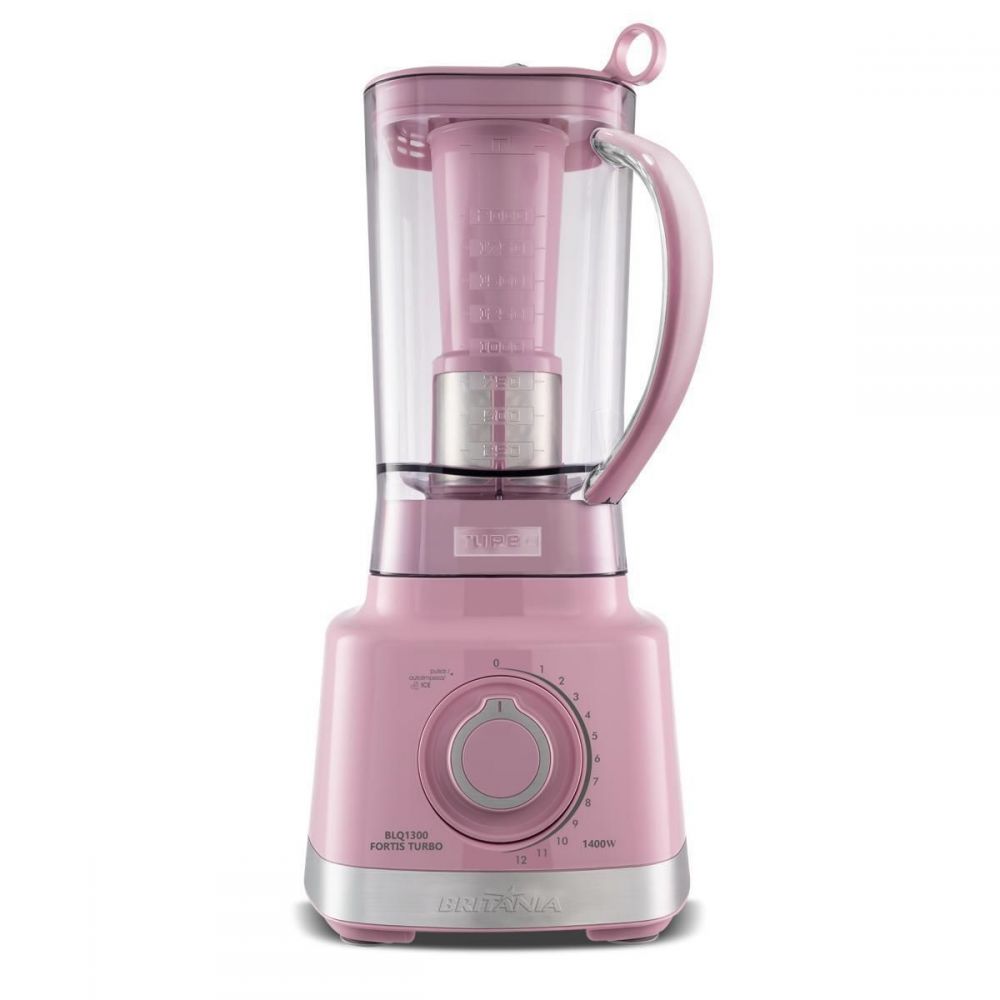 Liquidificador Rosa 6 lâminas 3L 1200W 220V - Britânia