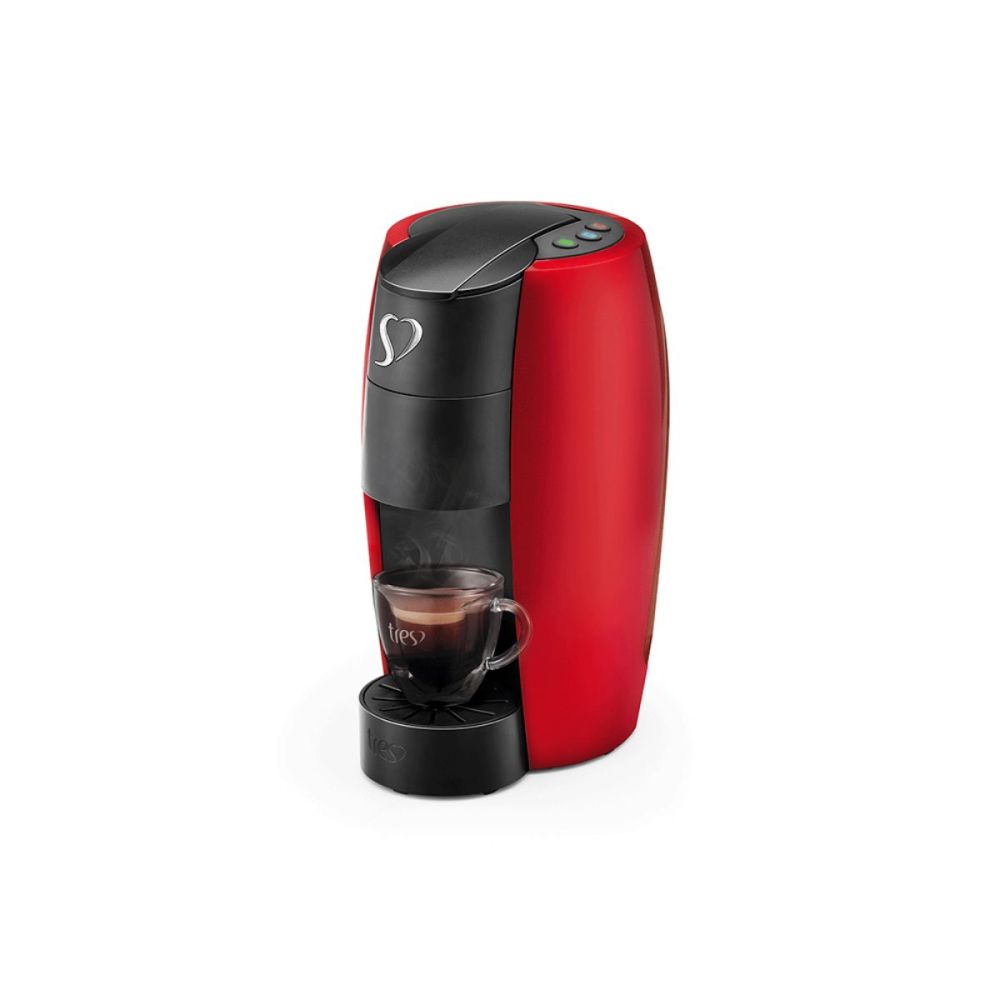 Cafeteira Espresso LOV Vermelha 220V - Três Corações