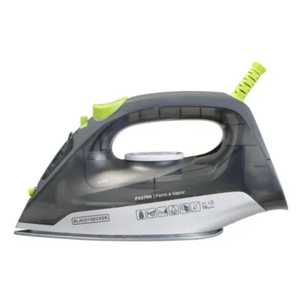 Ferro de Passar a Vapor FX2750 - Black+Decker