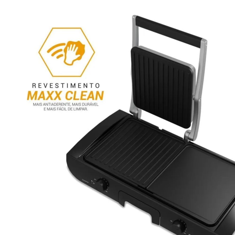 Grill PGR31 7 Níveis de temperatura 1500W 110v - Philco