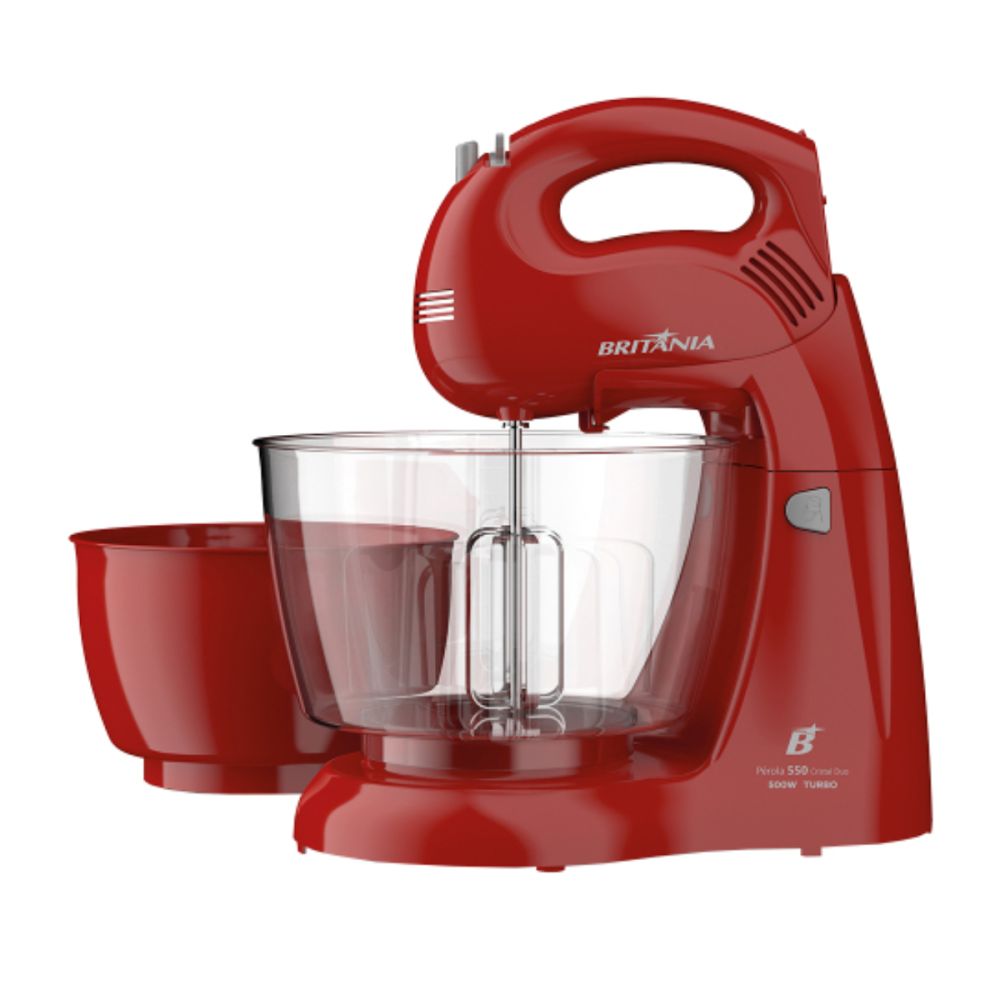 Batedeira Perola Cristal Duo 4 velocidades 500w - Britânia