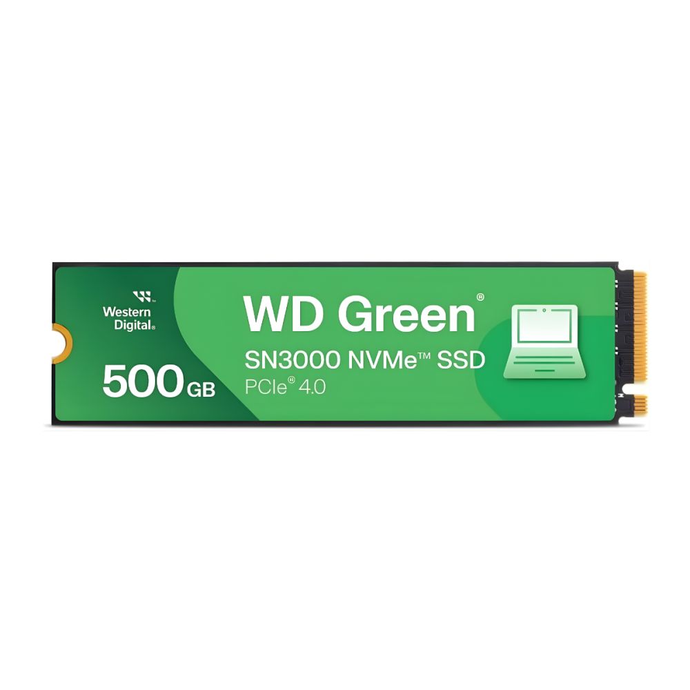 SSD M.2 2280 Wd Green Sn3000 500gb Nvme - WESTERN DIGITAL