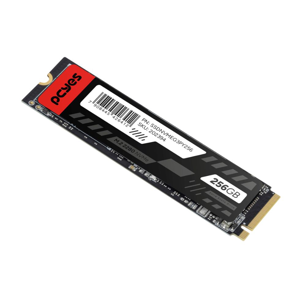 SSD M.2 NVME 256GB PCIe 3.0x4 SSDNVMEG3PY256 - Pcyes