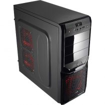 Gabinete Gamer V3X BLACK EDITION EN57417 Preto - AEROCOOL