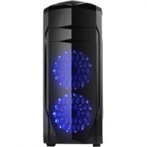 Gabinete Gamer Multilaser Warrior, USB 2.0, 3 Baias Internas, Lateral Acrílico, Preto - GA155