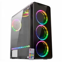 Gabinete Gamer Infinity 4 - Painel de Vidro Temperado - K-Mex 