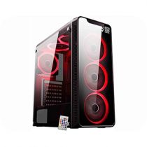 Gabinete Gamer CG03G8 Infinity Preto Sem Fonte - K-MEX 