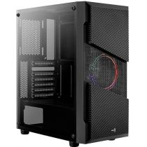 Gabinete Gamer Menace Saturn Frgb Preto 70616 - Aerocool