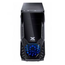 Gabinete Gamer Kepler Lateral Acrílico Led Azul - Vinik